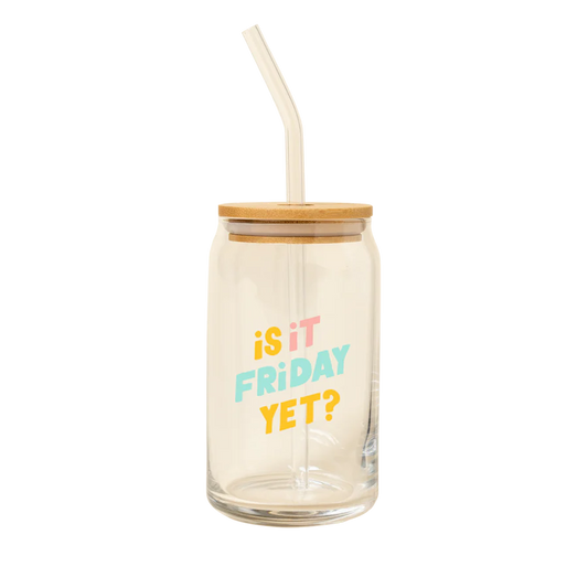 Can Glass Tumbler | Friday