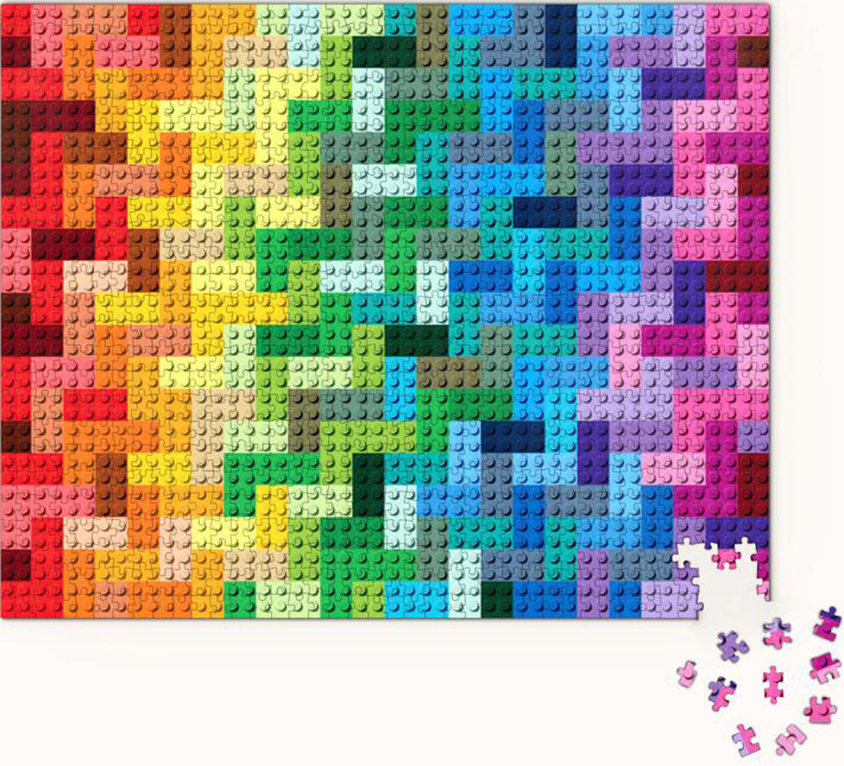 LEGO | Rainbow Bricks Puzzle