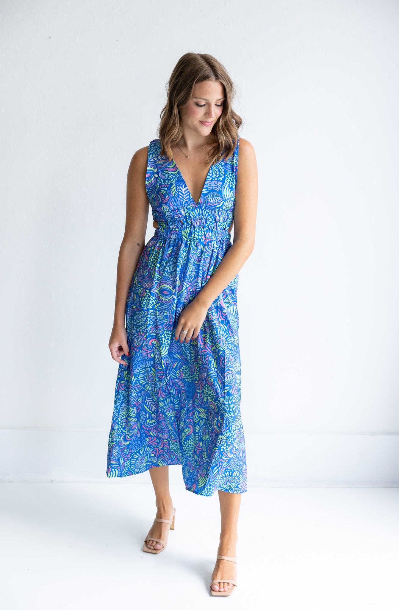 Hallie Midi Dress