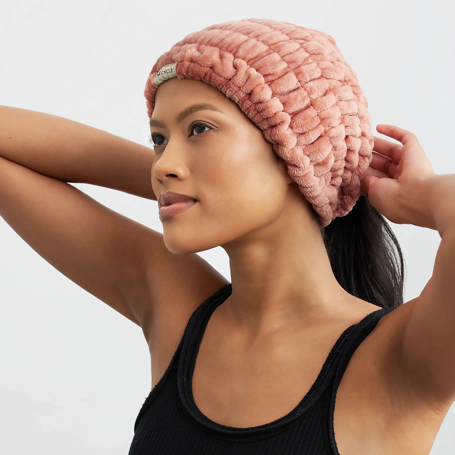 Extra Wide Spa Headband | Dusty Rose