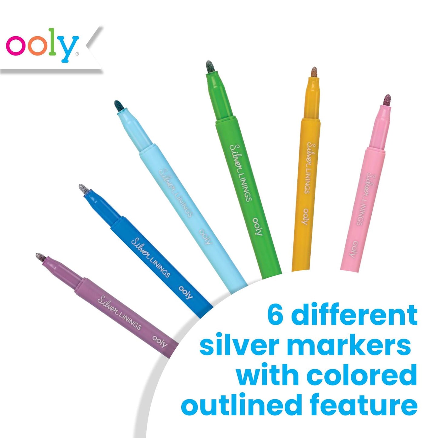 Silver Linings Outline Markers