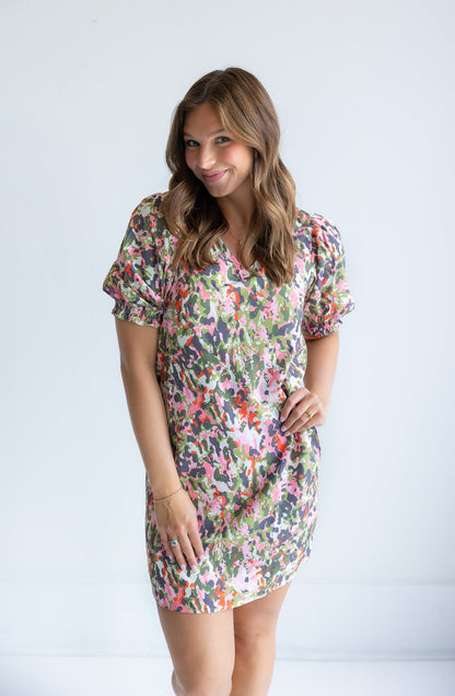 Lennox Dress | Honey Crisp Olive