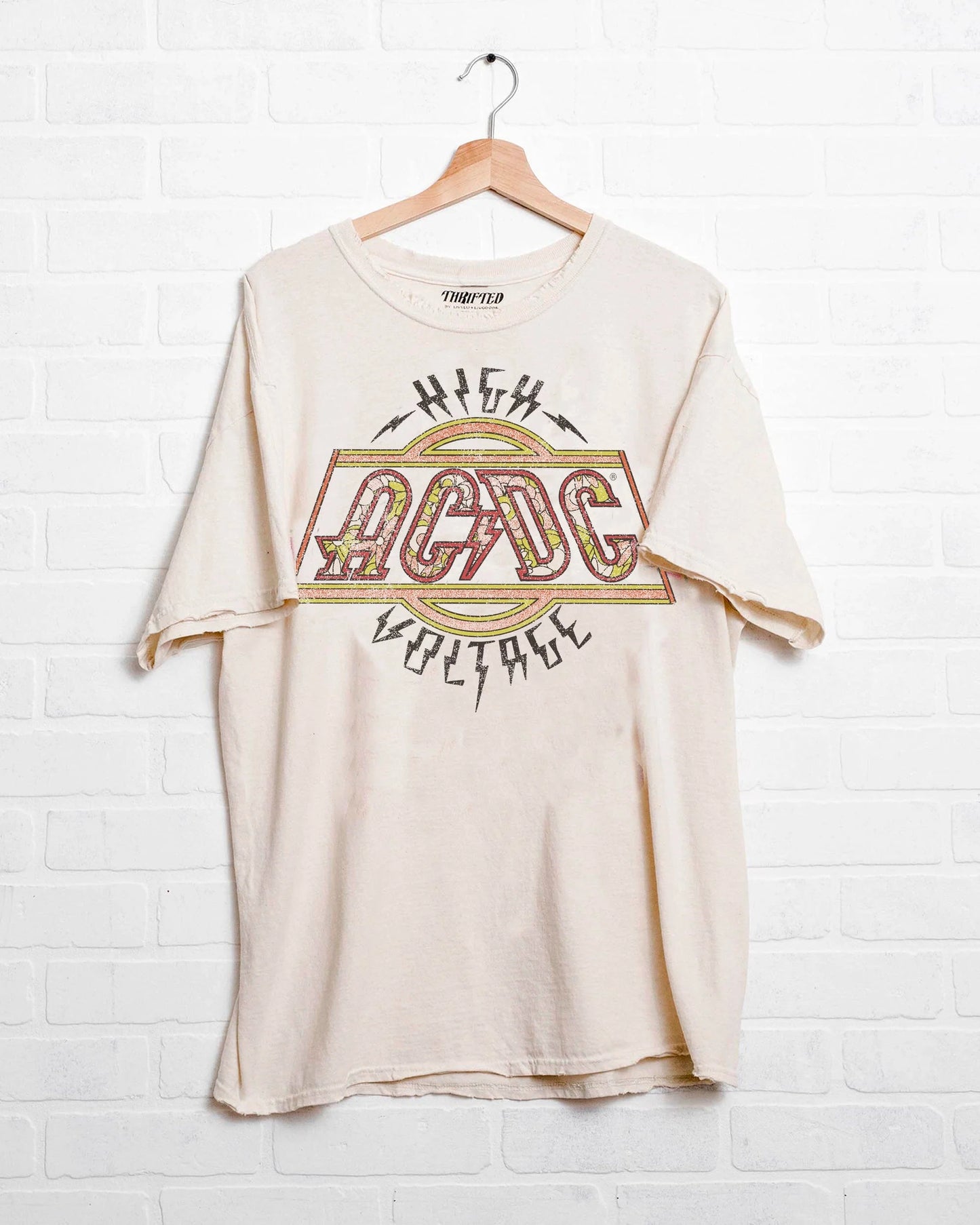 ACDC High Voltage Flower Tee