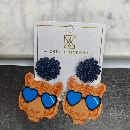 Tiger Earrings