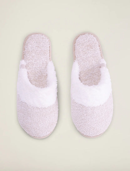 Cozy Malibu Slipper | Heather Stone/White