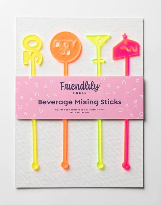 Dirty 30 Drink Stirrers