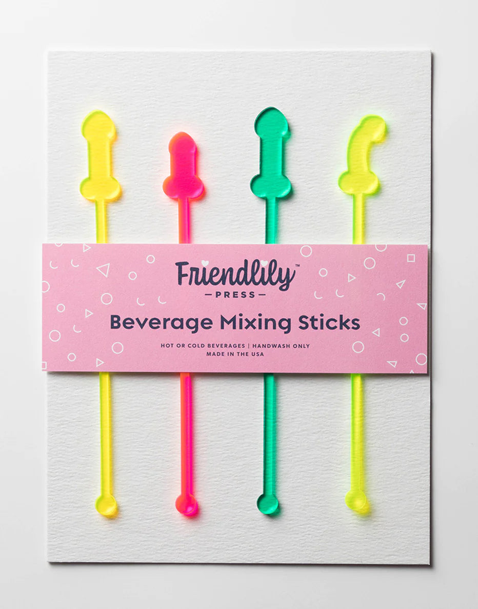 Penis Drink Stirrers