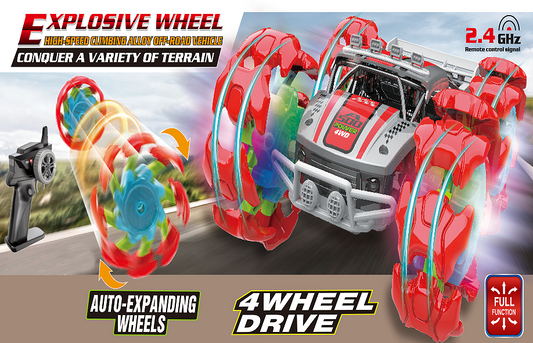 Explosive Wheel Car