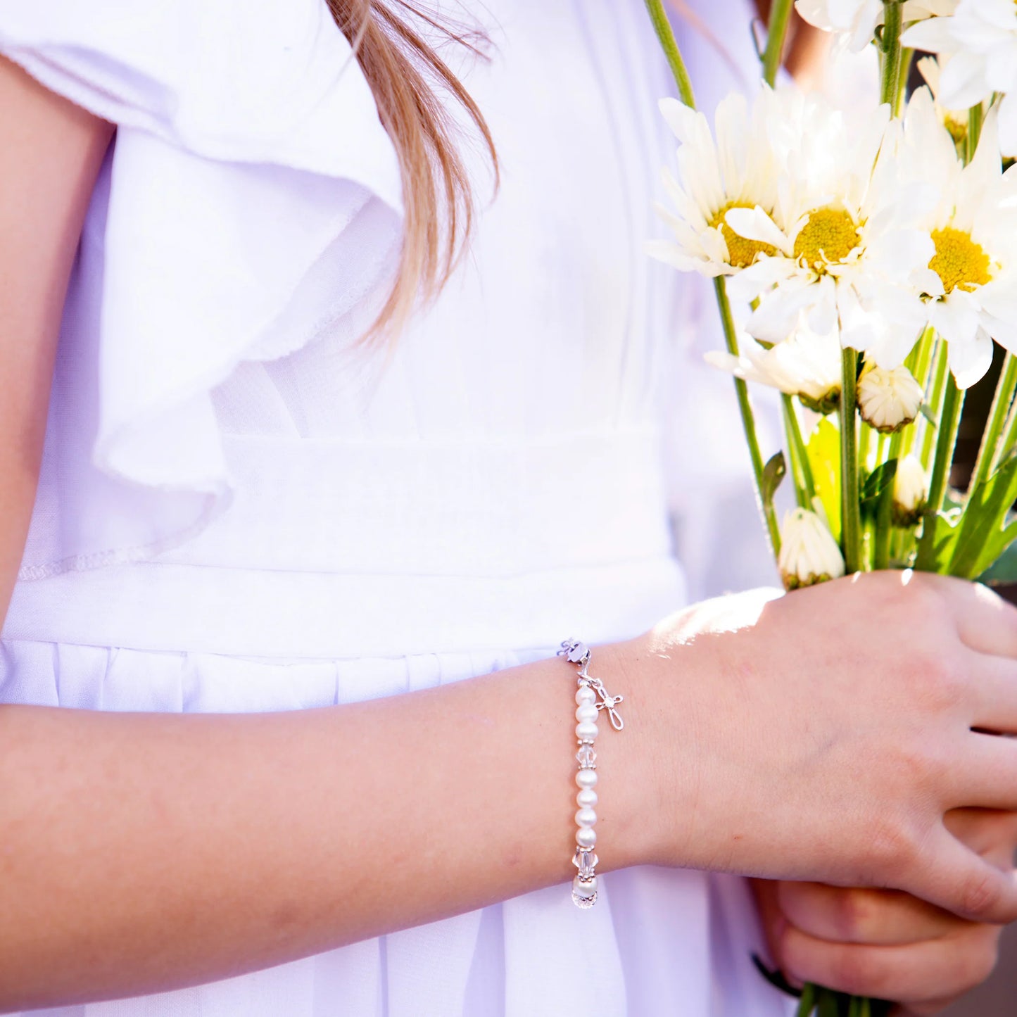 Baby to Bride Baptism Keepsake Bracelet