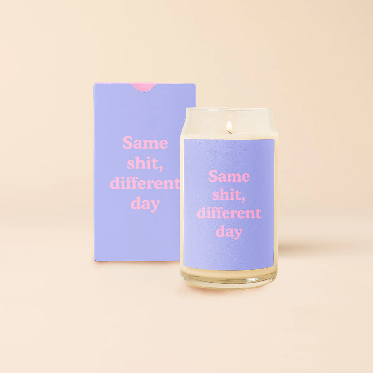 Can Glass Candle | Same Shit Different Day