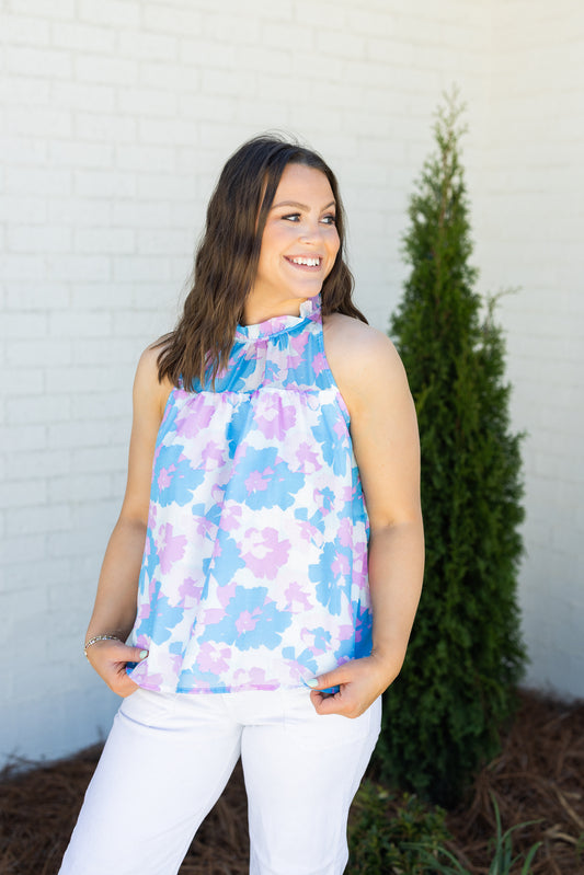 Presley Top | Primrose Blue