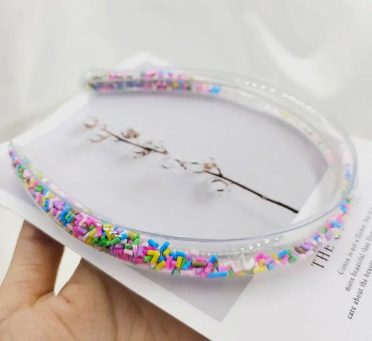 Clear Sequin Headband | Sprinkles