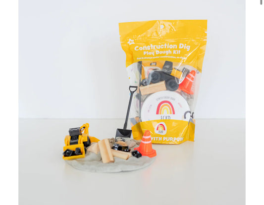 Construction Sensory KidDough Kit | Cookies n Cream