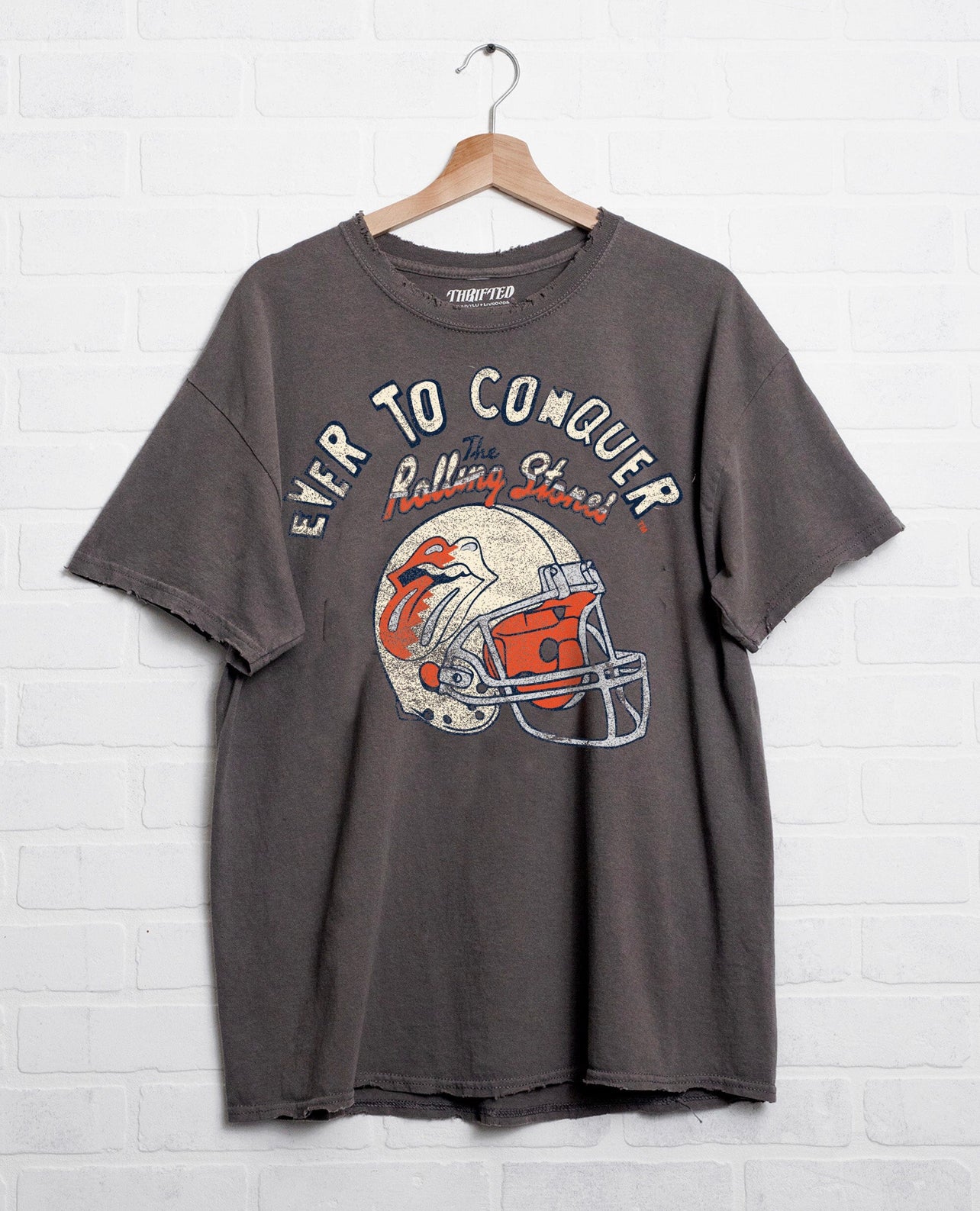 Rolling Stones Auburn Helmet Lick Tee