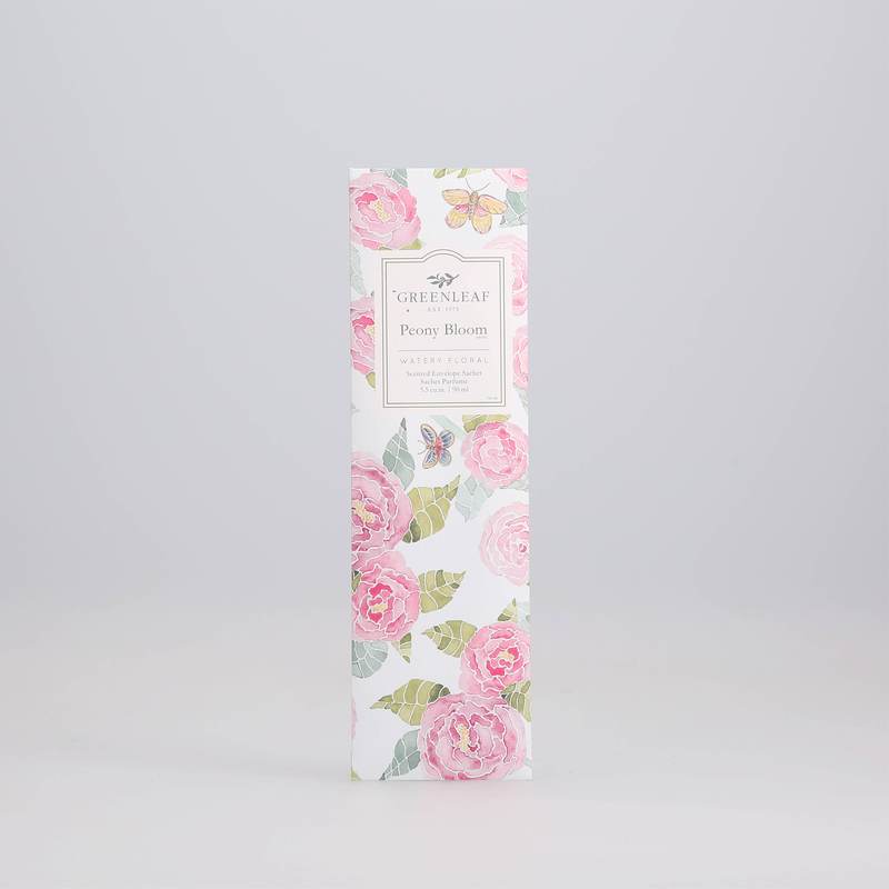 Peony Blooms Slim Sachet