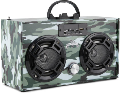 Green Camo Bluetooth Boombox