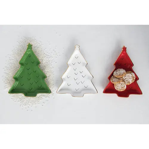 Christmas Tree Trinket Tray