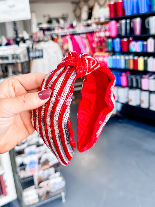 Gameday Beaded Headband | Alabama