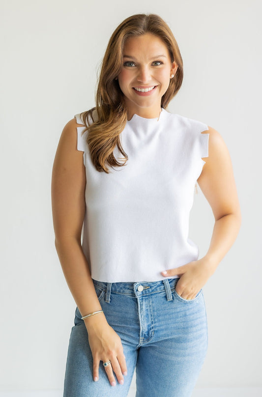 Betty Top | White