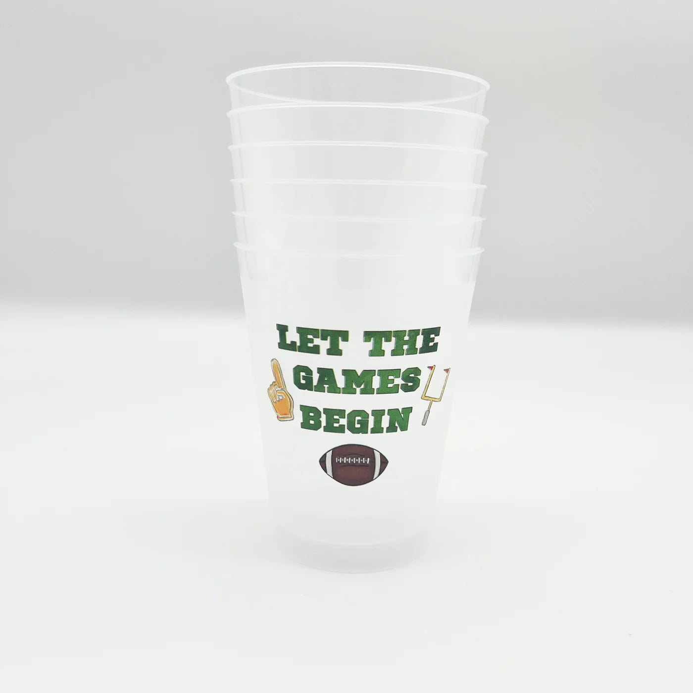 Let the Games Begin Party Cup Set