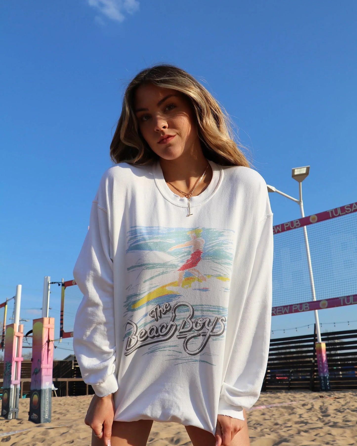 The Beach Boys 80 Surf Sweatshirt