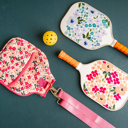 Pickleball Paddle Case | Lively Flora Pink