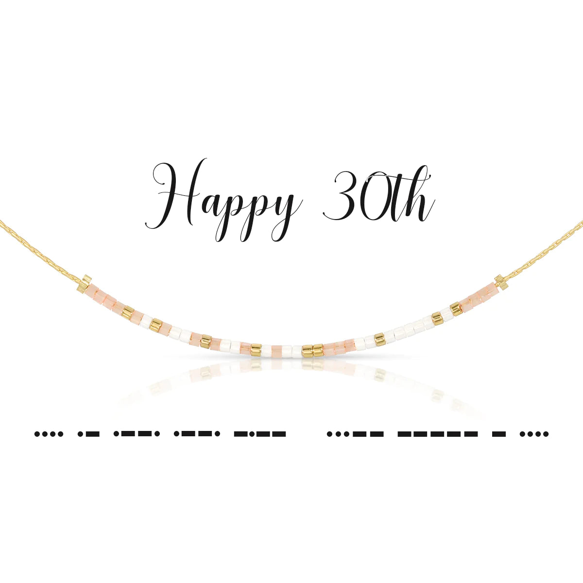 Happy 30th Bracelet