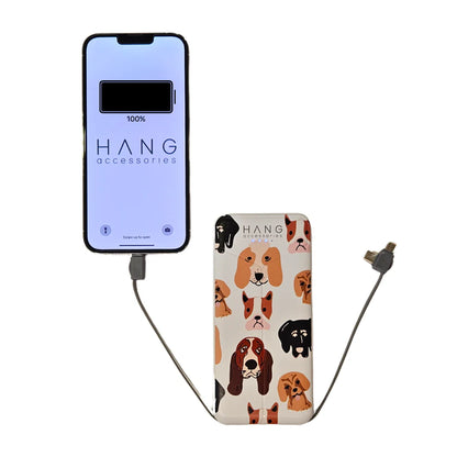 Dogs Portable Phone Charging Bank