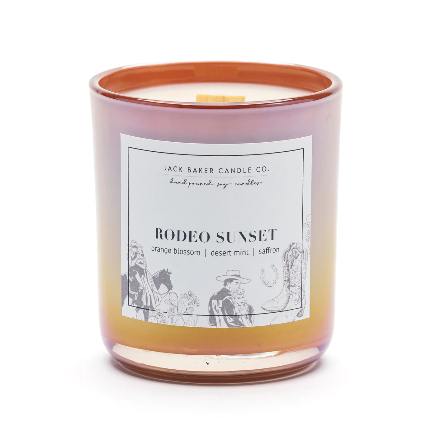 Rodeo Sunset Candle