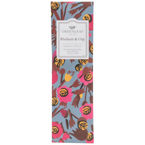 Rhubarb + Oak Slim Sachet