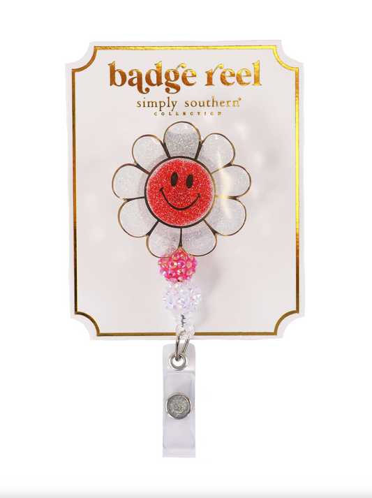 Flower Badge Reel