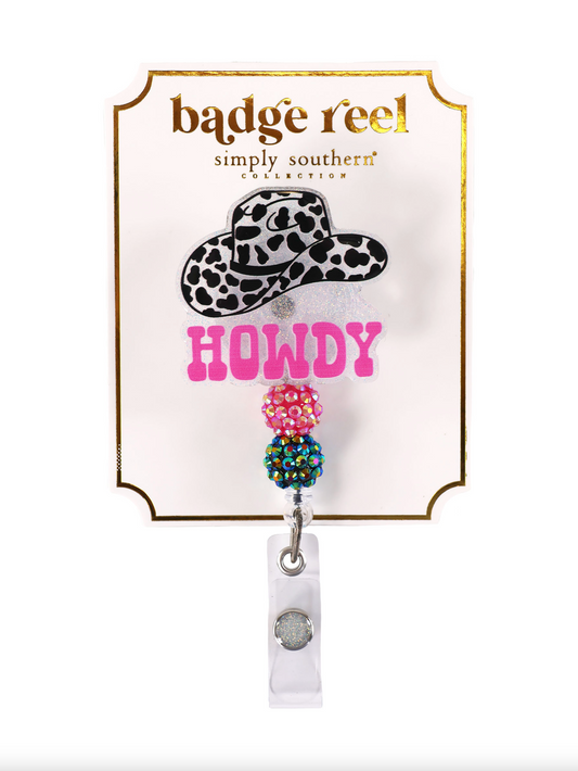 Howdy Badge Reel