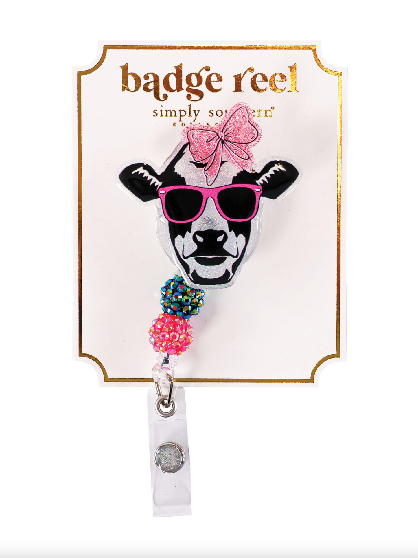 Shade Cow Badge Reel