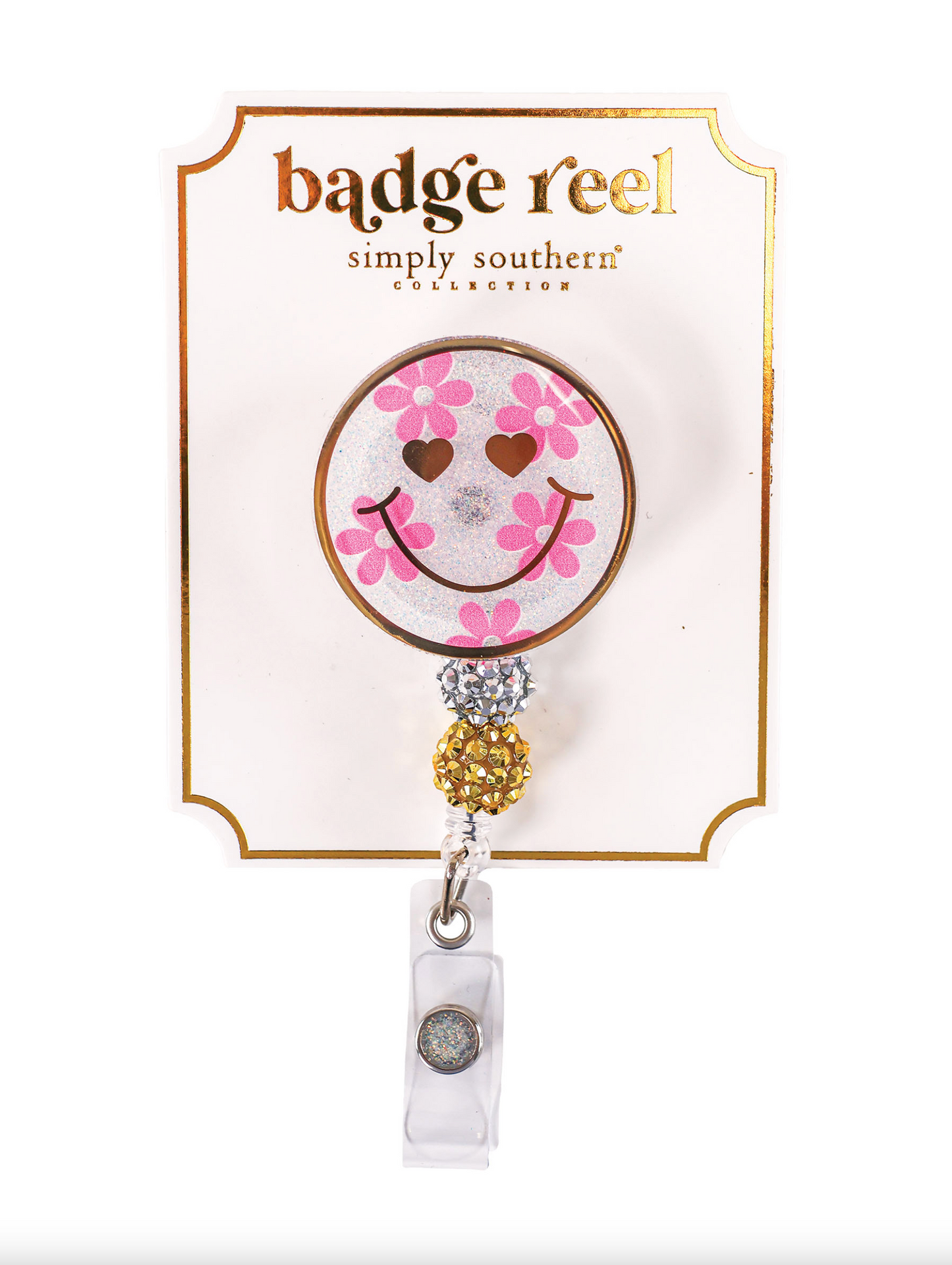 Smiley Badge Reel