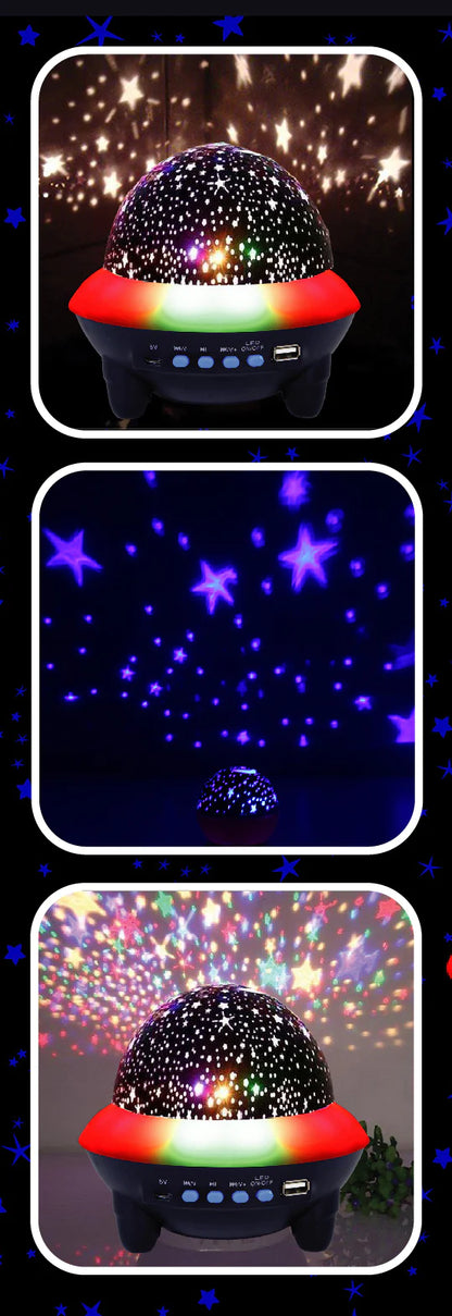 Starlight Sounds Night Light Star Projector