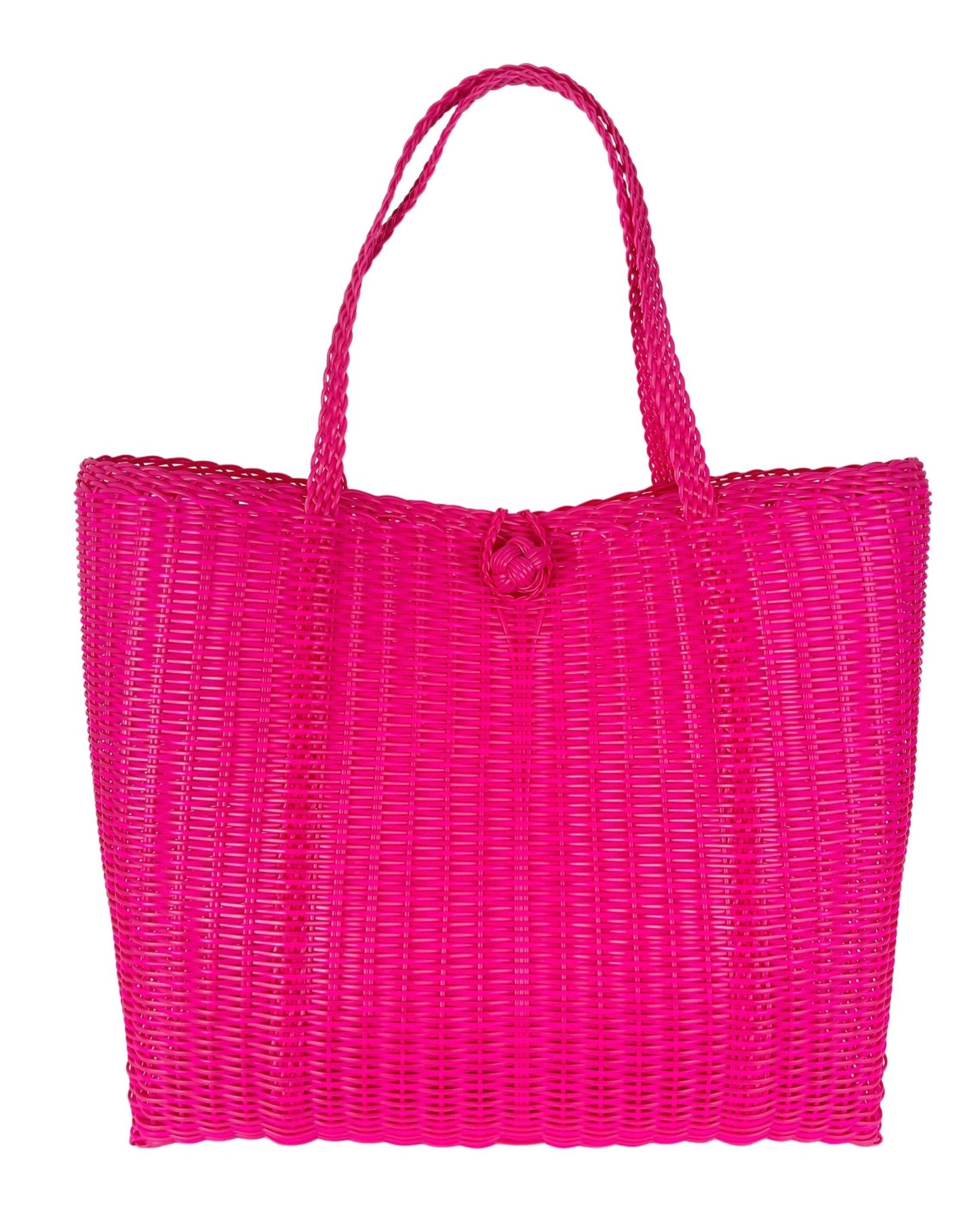 Lilley Line Tote Medium | Off the Air Static Neon Pink