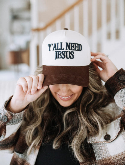 Y'all Need Jesus Trucker Hat