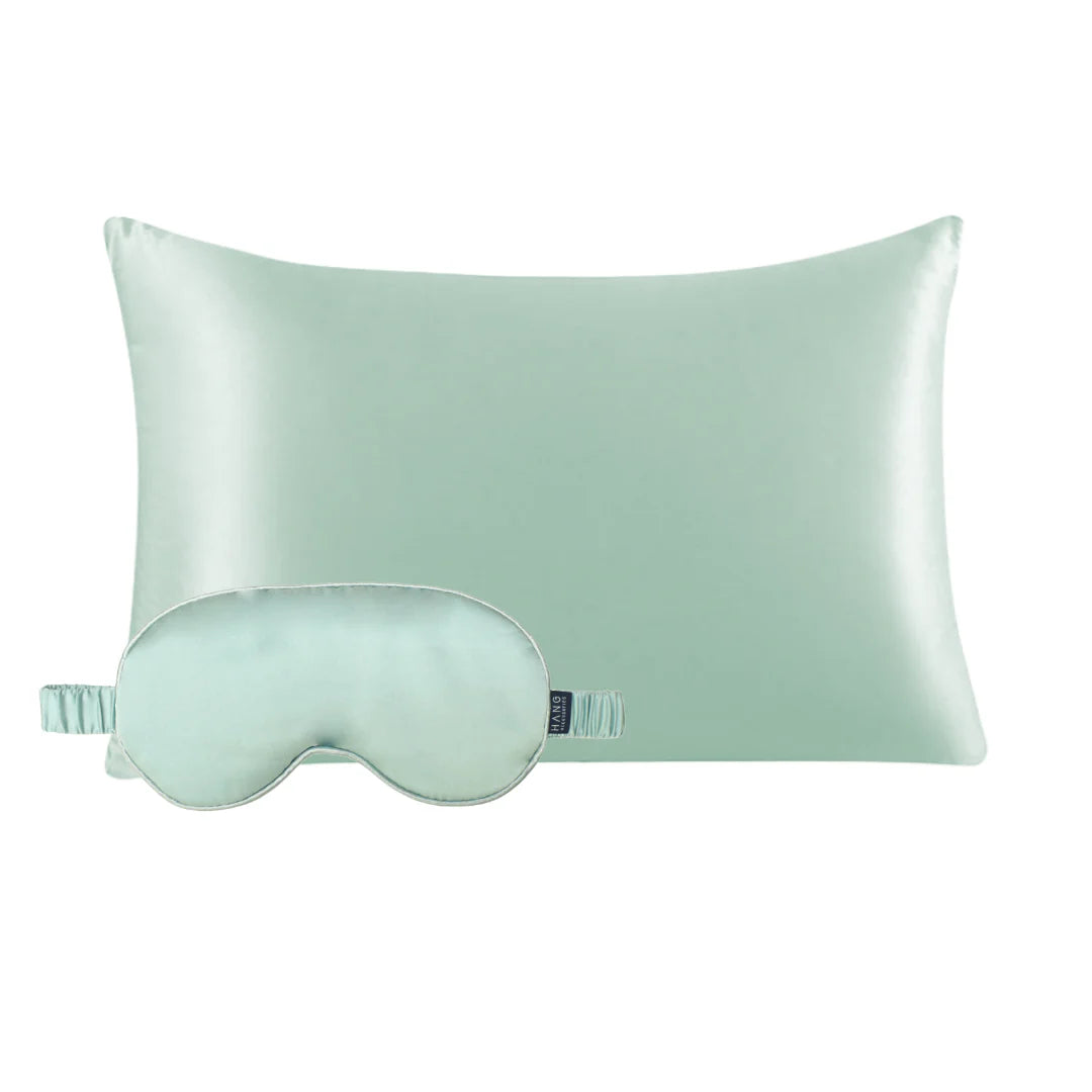 Seafoam Eye Mask & Pillow Case Set