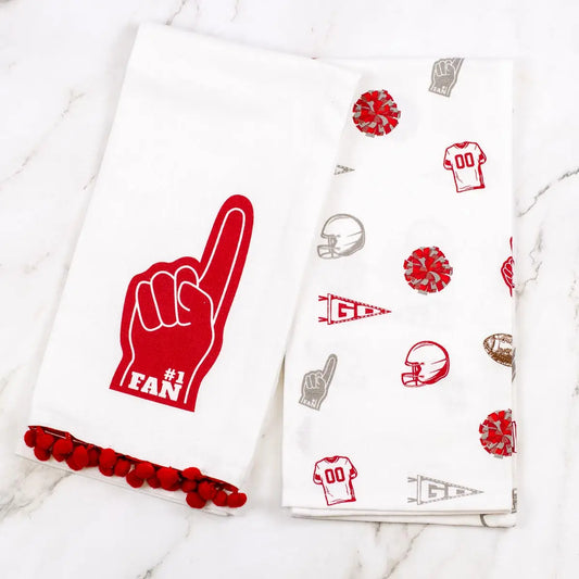 Football Fan Hand Towel Set