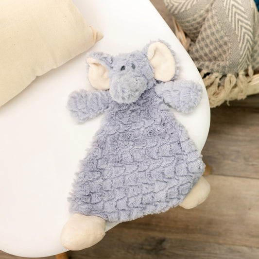 Ellery Elephant | Rattle Blankie