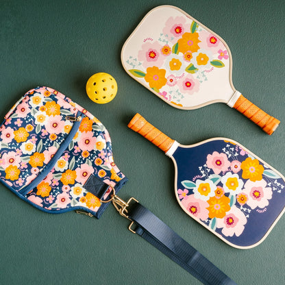 Pickleball Paddle | Bright + Bloomy Navy