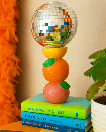 Stacked Citrus Vase