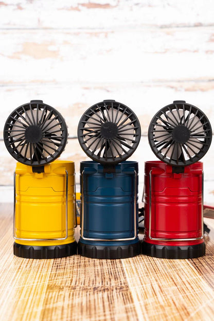 2-in-1 Rechargeable Lantern & Fan