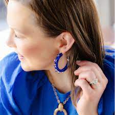 Renee Hoops | Blue