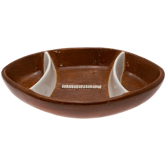 Football Fever Chip & Dip Bowl