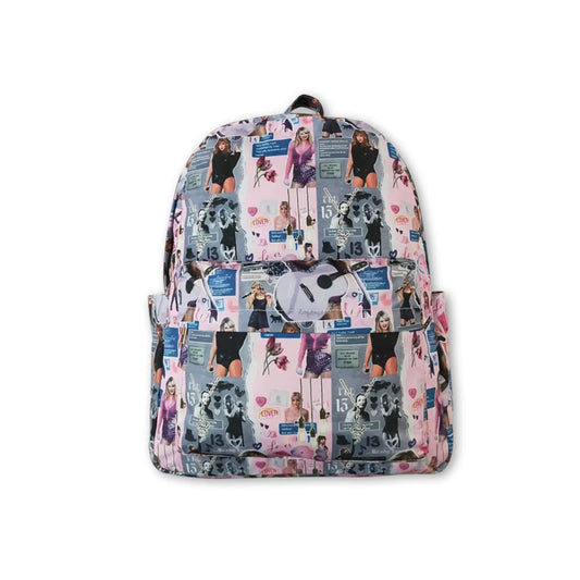 Girls Taylor Swift Backpack | Grey