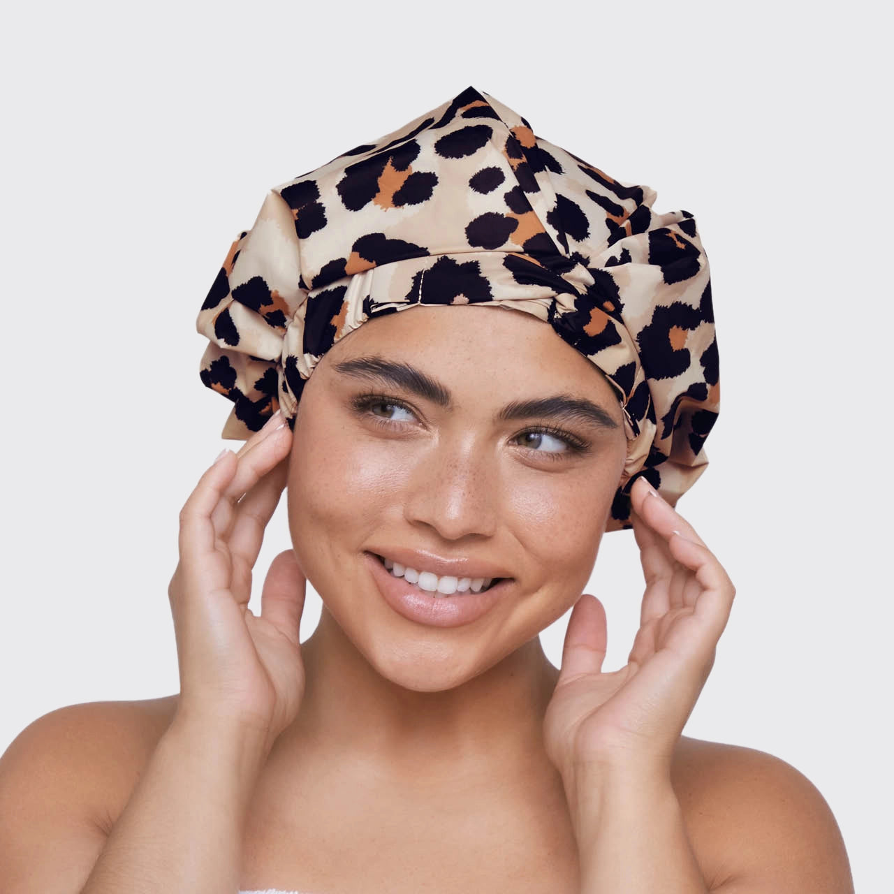 Luxury Shower Cap | Leopard