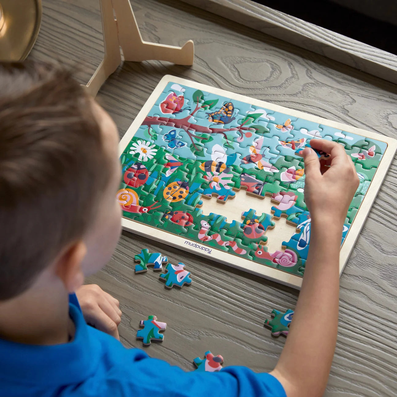 Garden Life Wood Puzzle + Display