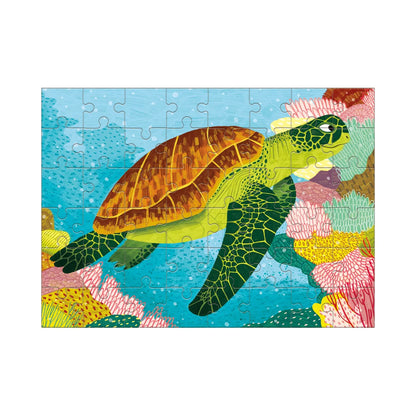 Green Sea Turtle Mini Puzzle