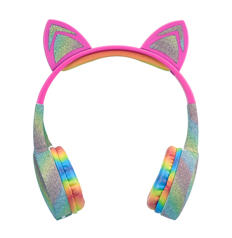 Kiddy Ears Rainbow Bluetooth Headphones